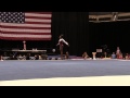 Aria Brusch – Floor Exercise – 2015 P&G Championships – Jr. Women Day 1