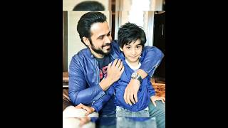 Emran Hashmi with his Son❣️❣️#emraanhashmi #emraan #lutgaye  #emranhashmisong #shorts #bollywood