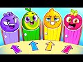 Magic Doors ✨ | Escape! Funny Kids Songs And Nursery Rhymes by VocaVoca Berries🖼️🚪🛏