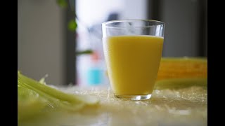 /ASMR Cooking/ Make Corn Milk By Slow Press Juicer/ Vietnamese Cuisine