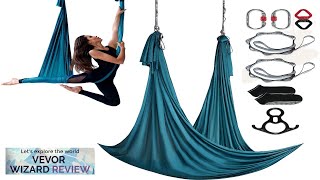 VEVOR Aerial Silk \u0026 Yoga Swing 11 Yards Aerial Yoga Hammock Kit Review