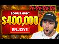 Doing a HUGE 💥$400,000 BONUS HUNT💥 with 40 BONUSES!! $1,000,000 CASHOUT!! (Bonus Buys)