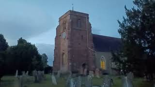 Fully muffled bells at Nether Whitacre on the death of HM Queen Elizabeth II