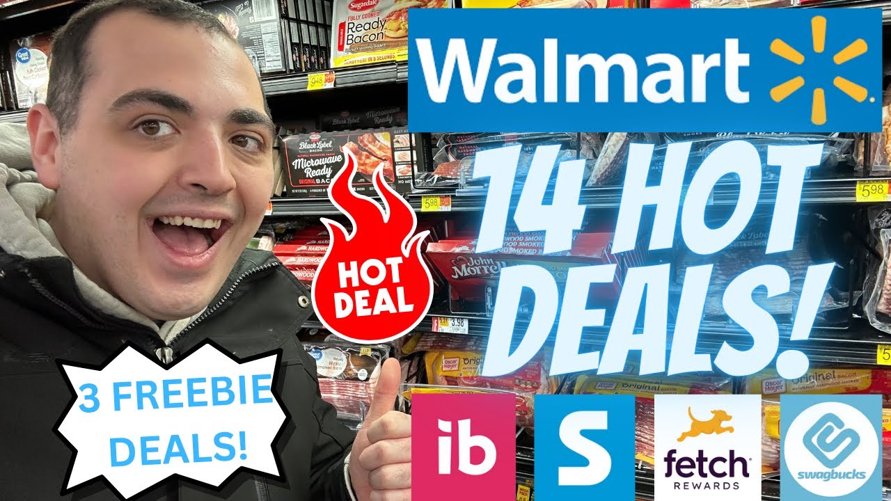 14 HOT WALMART COUPONING DEALS! ~ 3 HOT FREEBIES / CHEAP BACON / MORE ...