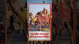 क्या महिला नागा साधुओं को भी रहना होता है निर्वस्त्र ? जानिए, पूरा सच #prayagraj #news #nagasadhu