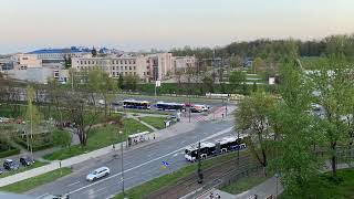 Kraków Prokocim Wielicka Hyperlapse