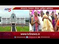 అట్టహాసంగా తెలంగాణ సచివాలయం ప్రారంభం .. br ambedkar telangana secretariat inauguration tv5 news