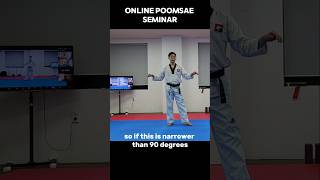 Online poomsae seminar. #poomsae #taekwondo #worldtaekwondo #koryo #태극8장 #품새 #태권도 #태권도장  #품새대회