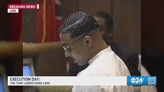 Tennessee set to execute Tony Carruthers Thursday morning