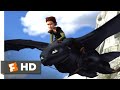 How to Train Your Dragon - Flying Toothless Scene | Fandango Family