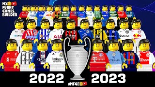 Champions League 2022/23 • Group Stage Draw Season 2023 in Lego Football Film