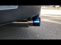 lancer es muffler delete 4” hks big can cold start rev