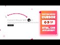 Creating Custom Mouse Cursors - HTML, CSS Only, and JavaScript!