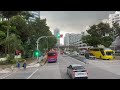 virtual tour bus ride 2 city hall to one north pov bus driving singapore 🇸🇬