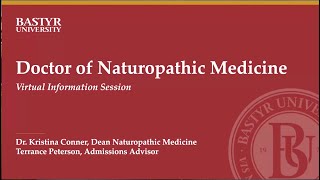Doctor of Naturopathic Medicine Virtual Information Session