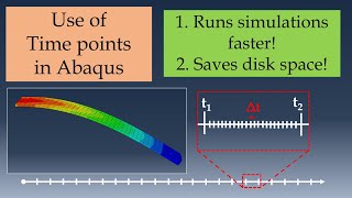 Time points in Abaqus CAE | Run simulations faster !