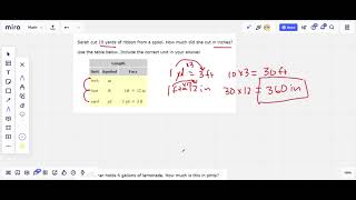 U S Customary unit conversion with whole number values Two step conversion