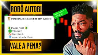 IQ OPTION - ROBÔ AUTOBI FUNCIONA? TESTEI NA PRÁTICA - OPÇÕES BINÁRIAS 2023