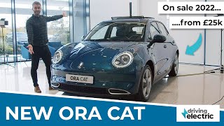 All-new ORA CAT electric car for 2022: first-look video