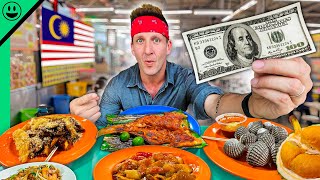Malaysia $100 Street Food Challenge!! I Risked My Life!!
