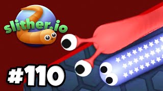 WORLD RECORD .io PLAYER IS BACK! - Slither.io - Gameplay Part 110