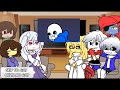 undertale react to glitchtale 1 season 2 series