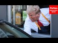 FULL VISIT: Trump Goes To McDonald's In Pennsylvania—Works Fries, Serves Customers, Takes Questions