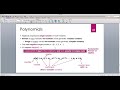 Java For Scientific Computing: Polynomials -- Part 1