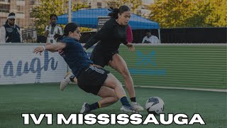 Former PRO Player DOMINATES Football 1v1s!! Should the NSL sign her in Canada?? (1v1s for $500)