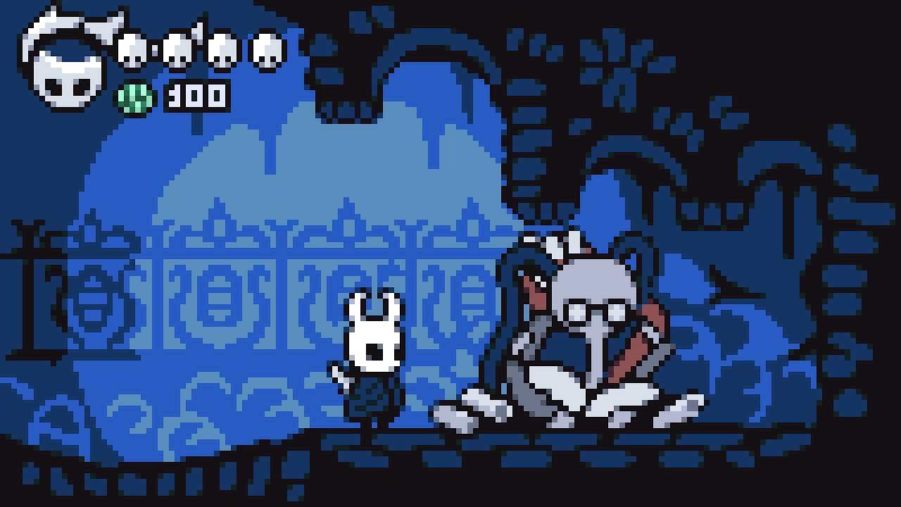 The Best 14 Hollow Knight Pixel Art Grid - Addtrendwave