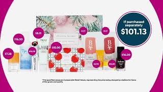 HSN Discover Beauty x Find Your Merry Sample Box