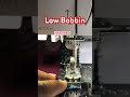 bernette 79 low bobbin warning