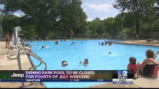 Deming Park pool closed 4th of July weekend due to staffing issues