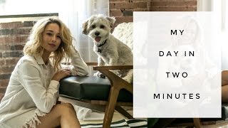 My Day In Two Minutes | A Day In My Life | Aja Dang