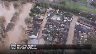 Napok óta tart az ítéletidő Észak  és Nyugat Európában