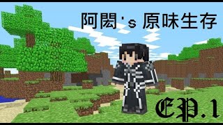 【Minecraft】菜鳥的原味生存EP.1