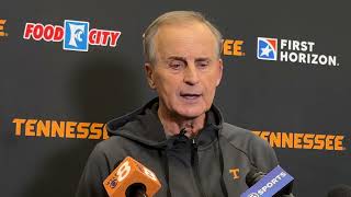 Tennessee HC Rick Barnes Talks Vols' Recent Struggles, Injury Updates, Florida Rematch