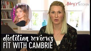 Dietitian Reviews Fit with Cambrie What I Eat in a Day