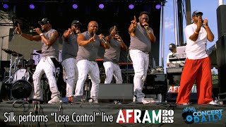 Silk performs "Lose Control" live; 2025 Baltimore AFRAM