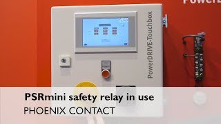 Automation Solutions for Lenord+Bauer with PSRmini safety relay