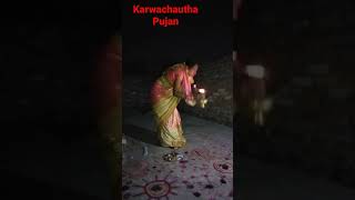Karwachautha Pujan traditionally