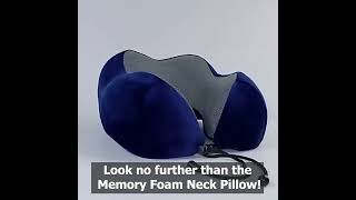 are memory foam neck pillows good