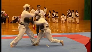 【準決勝Ⅱ】2021 第35回日本拳法愛知県民大会（一般男子） 臼井選手vs川村選手