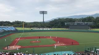 201980928プロ野球イースタンリーグ東北楽天対北海道日本ハム 東北楽天1回の裏の攻撃