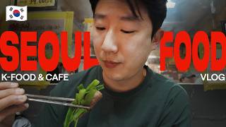 The BEST spots to eat in seoul (non-touristy) \u0026 trendy cafe hopping | 🇰🇷 KOREA VLOG