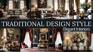 Timeless Traditional Design Style Inspiration | Classic Ideas for Elegant Interiors