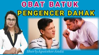 Obat Batuk Pengencer Dahak