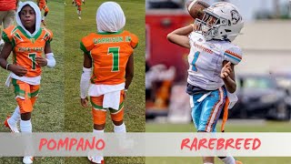 War ready 🚨🚨 8u (Ga) RAREBREEDS VS (FL) POMPANO CHEIFS VICETRIBE | Georgia vs Florida 2024