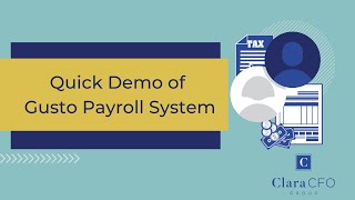 Quick Demo of Gusto Payroll