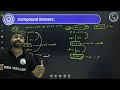 cat 2025 foundation compound interest one shot mba wallah